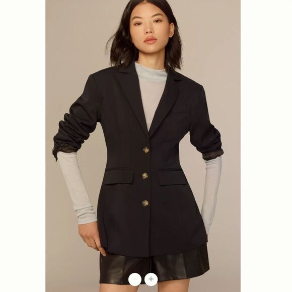 By Anthropologie Sculpted Blazer - Picture 1 of 10